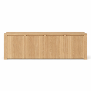 Solid Oak Dresser Augusta - 240x56x85cm