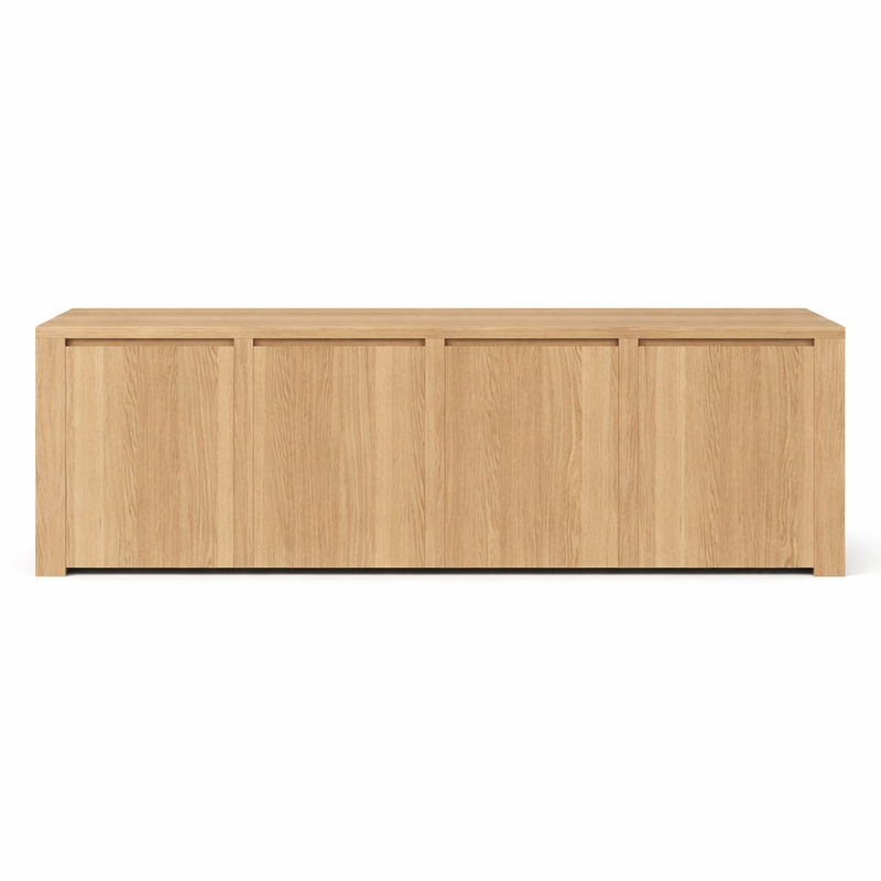 Augusta solid oak dresser, 240 cm, country style
