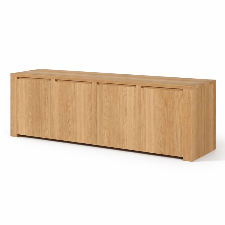 Dresser Augusta - Solid Oak - 240×56×85 cm