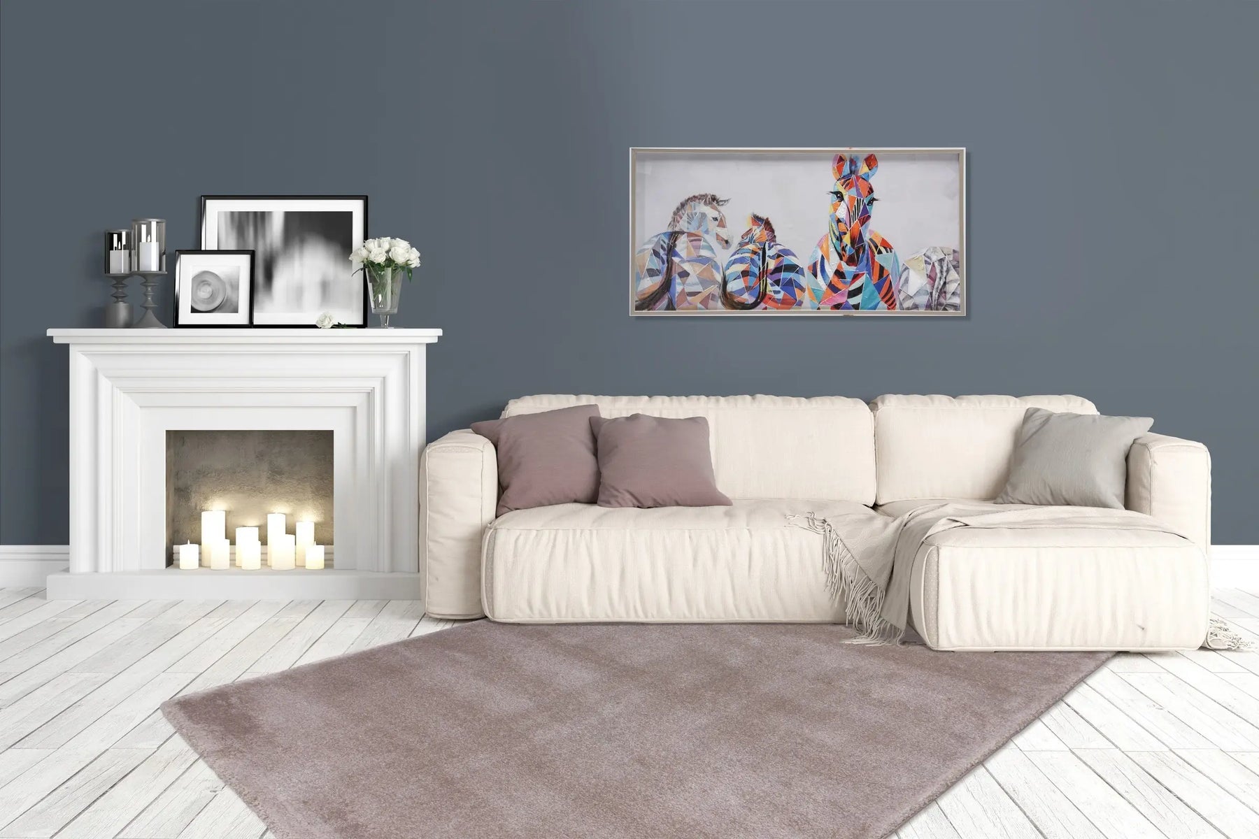 High-Pile Rug - Esmé Beige