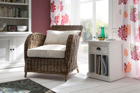 Halifax Table d'appoint - Blanc
