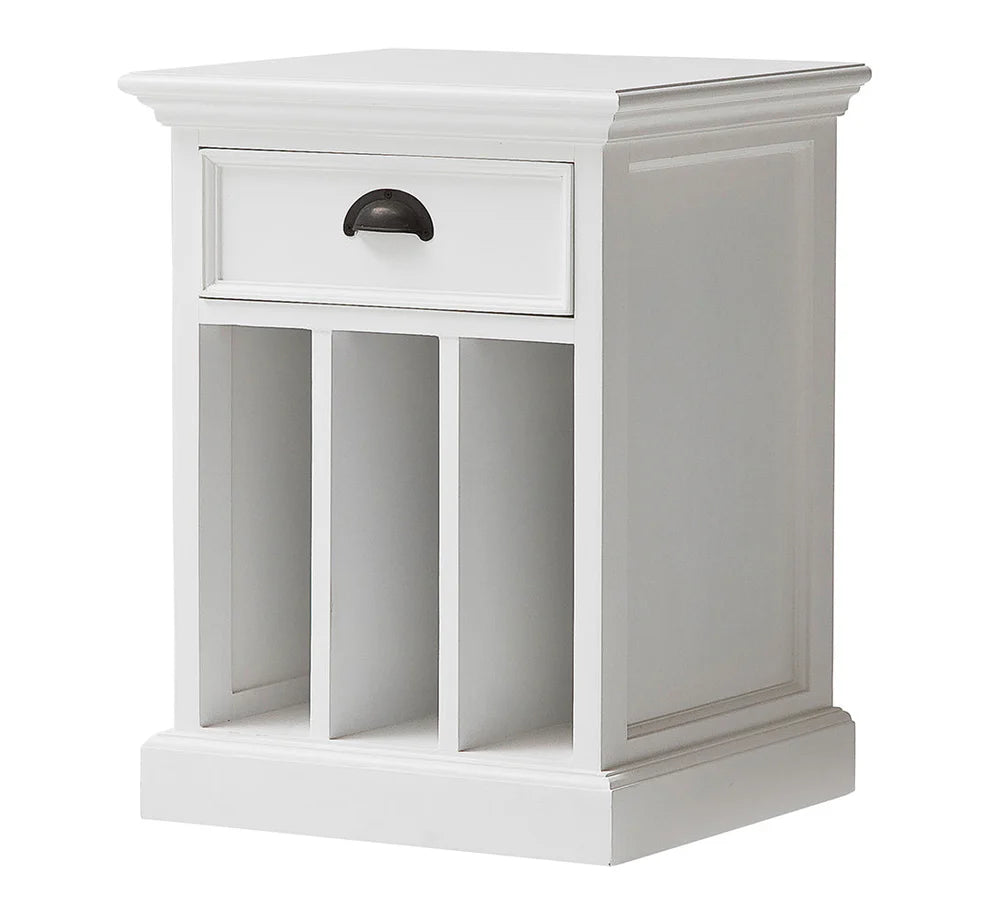 Halifax Side Table - Blanc | Marcottestyle