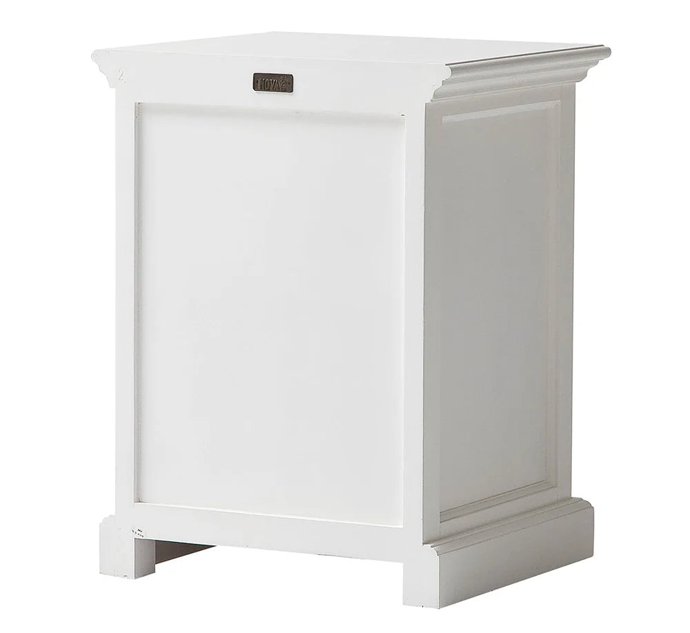 Halifax Side Table - Blanc | Marcottestyle