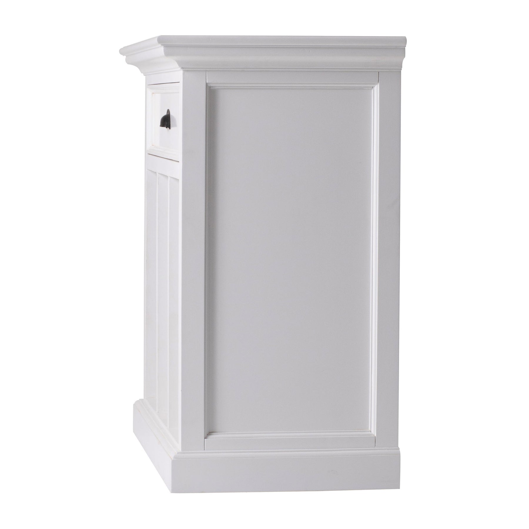 Halifax Grande Table de chevet avec séparateurs - Classic White - Lifestyle View | Marcottestyle