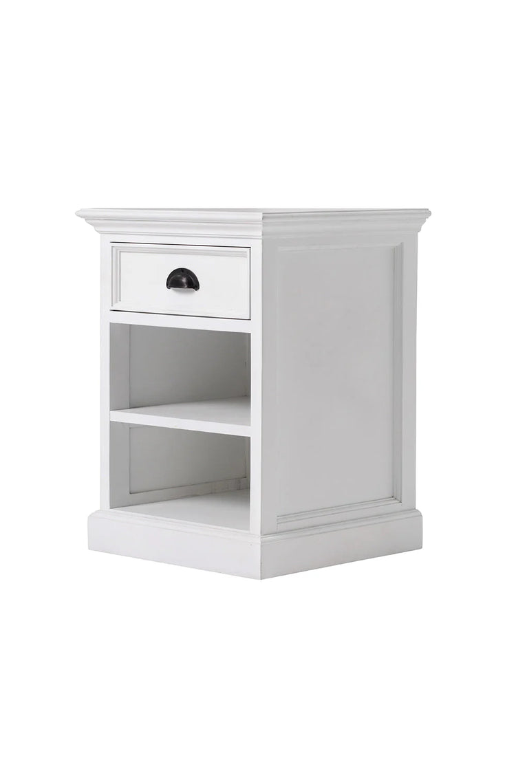 Halifax Side Table - Blanc | Marcottestyle