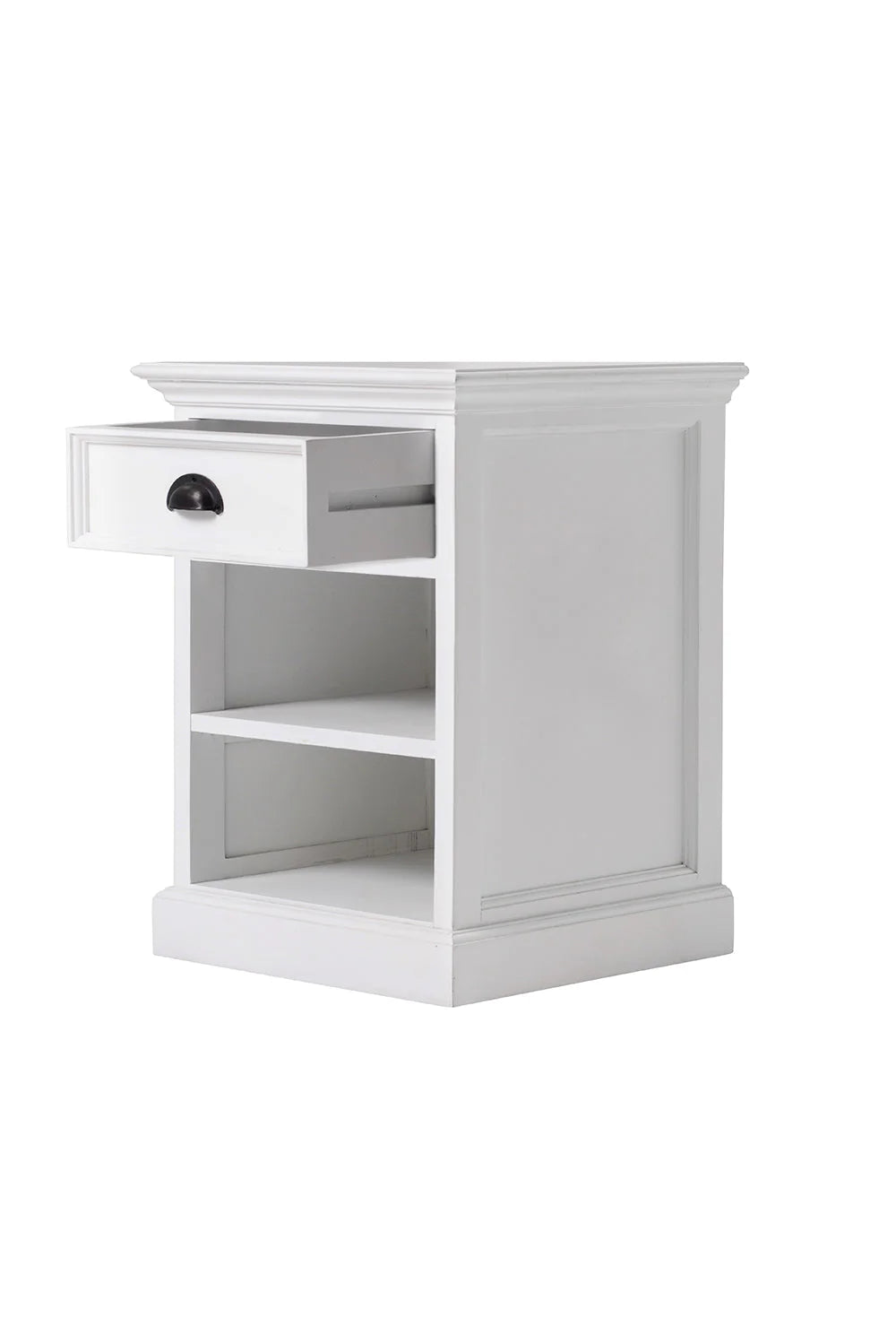 Halifax Side Table - Blanc | Marcottestyle