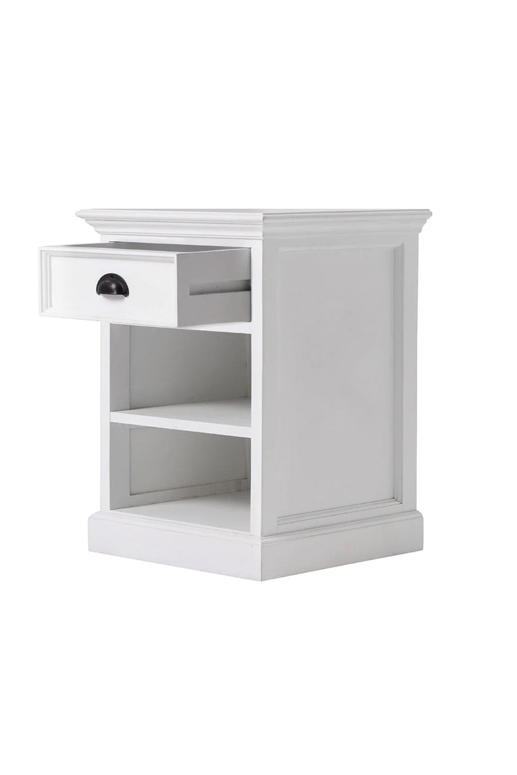 Halifax Side Table - Blanc | Marcottestyle