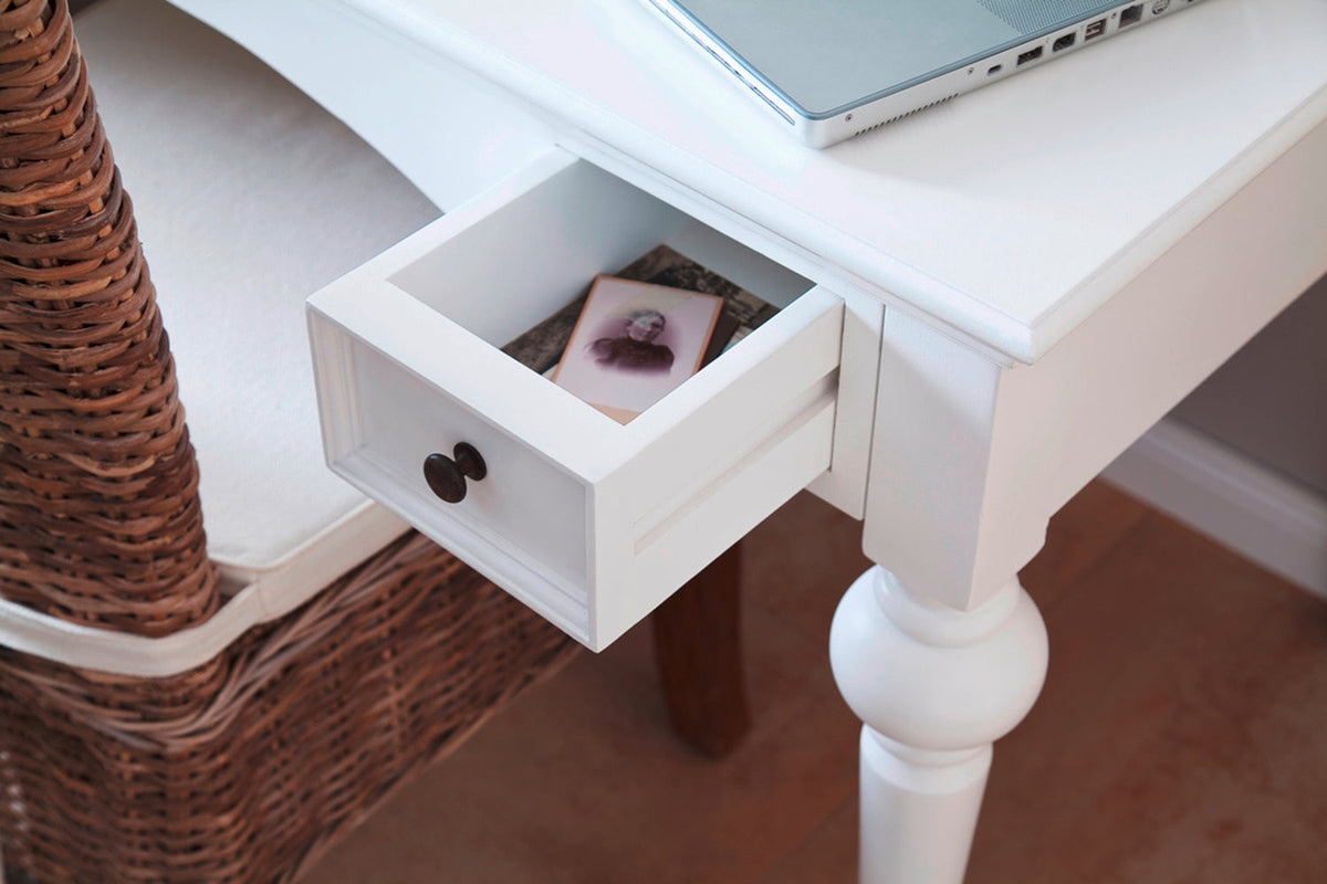 Provence Secretary Desk - Weiß - lifestyle | Marcottestyle