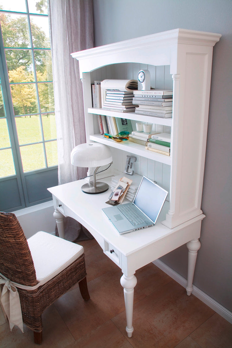 Provence Secretary Desk - Weiß - lifestyle | Marcottestyle