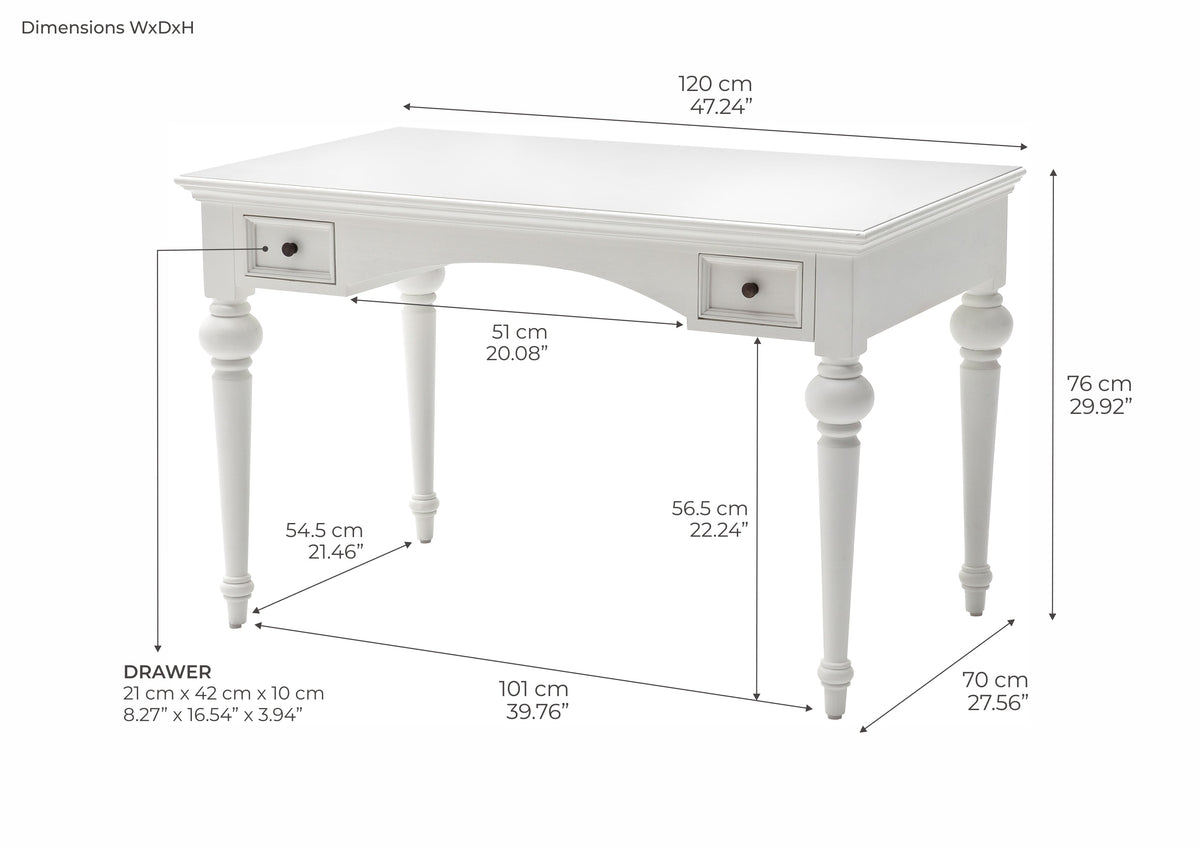 Provence Writing Desk | Marcottestyle