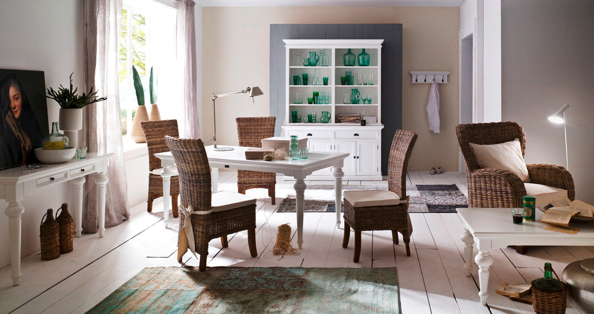 Provence Rectangle Coffee Table - Weiß - lifestyle | Marcottestyle