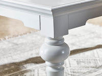 Provence Table de salle à manger 180cm - Blanc