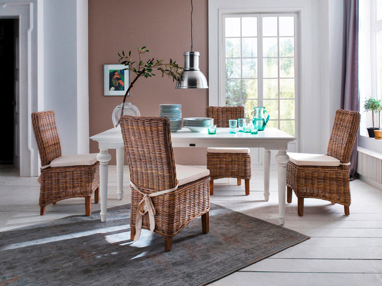 Provence Dining Table 180cm - Blanc - lifestyle | Marcottestyle