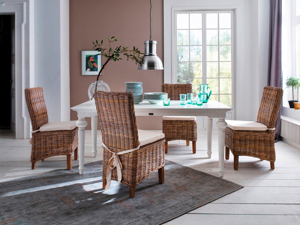 Provence Dining Table 200cm - Blanc - lifestyle | Marcottestyle