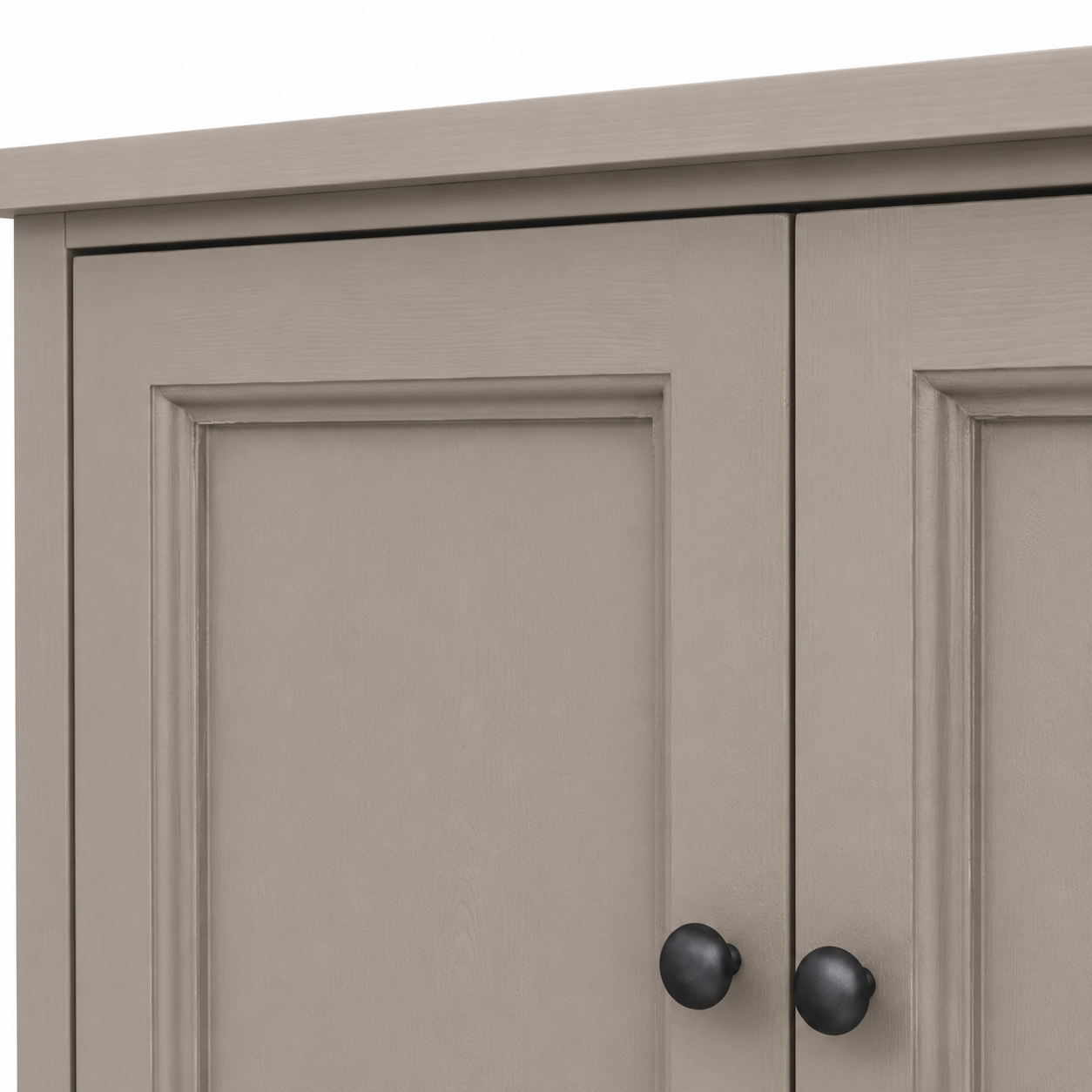TV-Möbel - Belmont - Massivkiefer - 248 x 46 x 78 cm - Taupe
