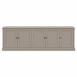 TV-Möbel - Belmont - Massivkiefer - 248 x 46 x 78 cm - Taupe