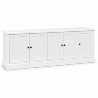 TV Stand - Belmont - Solid Pine - 248 x 46 x 78 cm - White