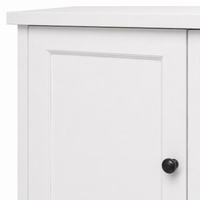 TV Stand - Belmont - Solid Pine - 248 x 46 x 78 cm - White