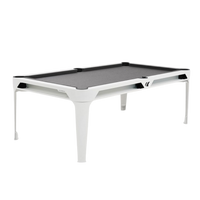 Outdoor Pool & Table de salle à manger 7FT Blanc