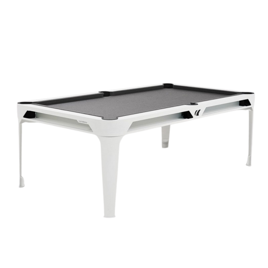 Outdoor Pool & Dining Table 7FT White | Marcottestyle