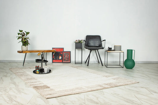 High-Pile Rug - Faventa Beige