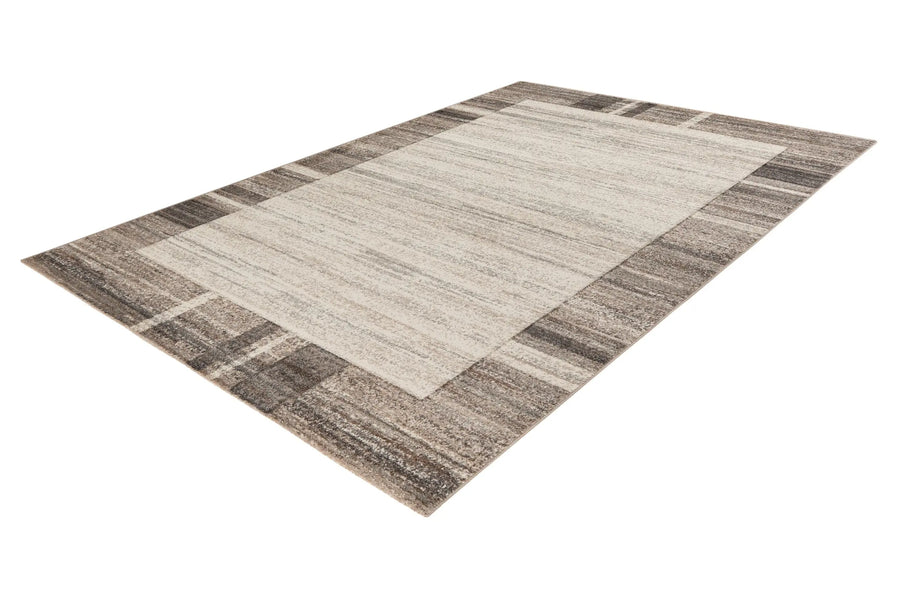 High-Pile Rug - Faventa Silver / Beige
