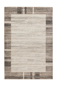High-Pile Rug - Faventa Silver / Beige