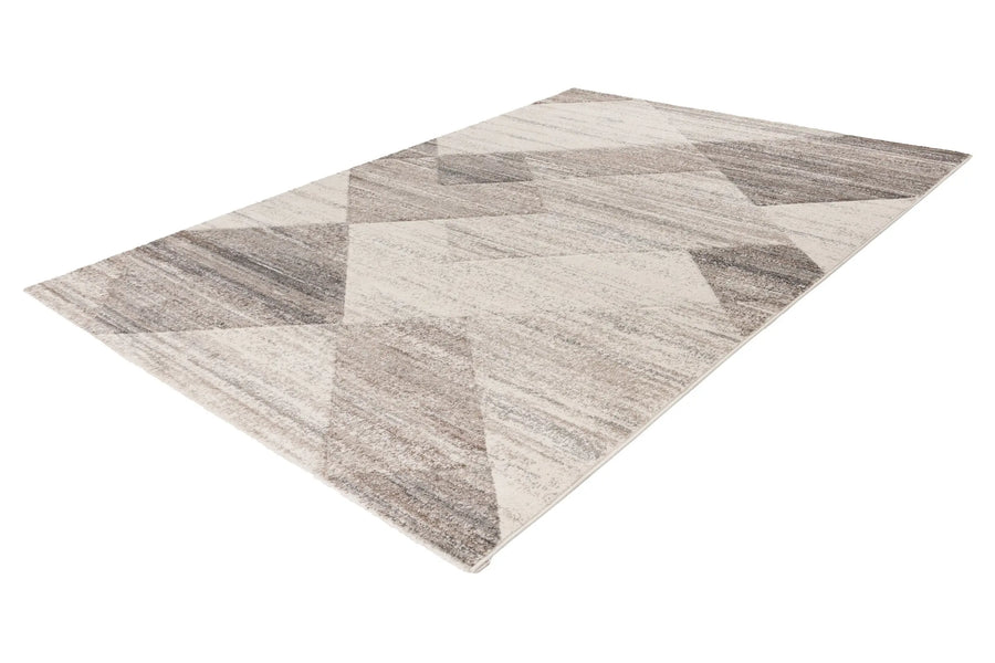 High-Pile Rug - Faventa Beige / Silver