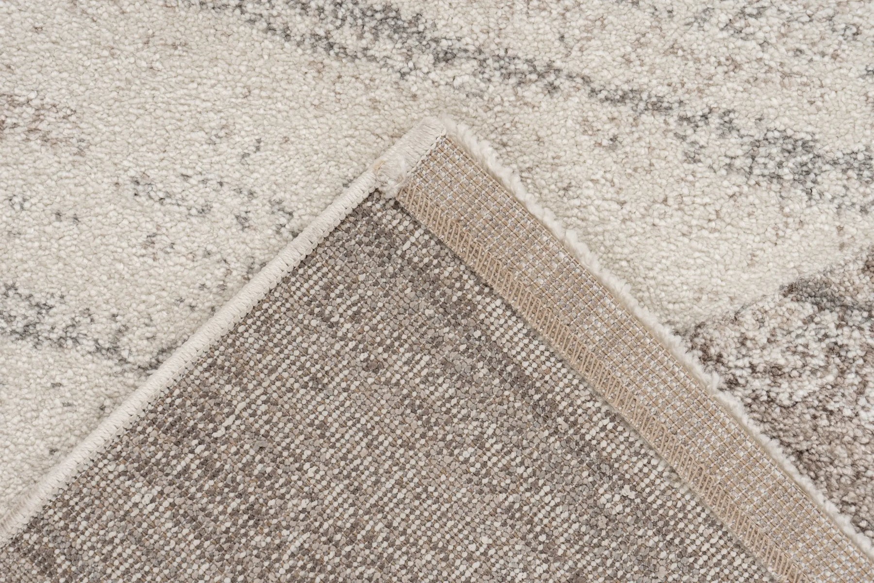 High-Pile Rug - Faventa Beige / Silver