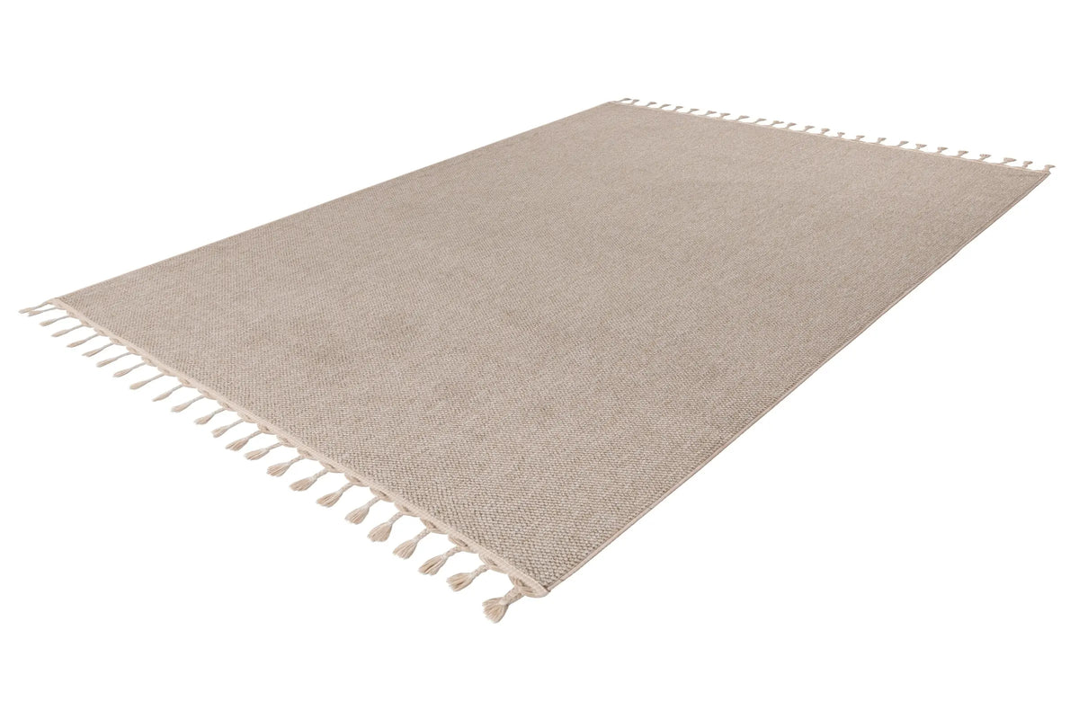 Low-Pile Rug - Helsa Beige Plain