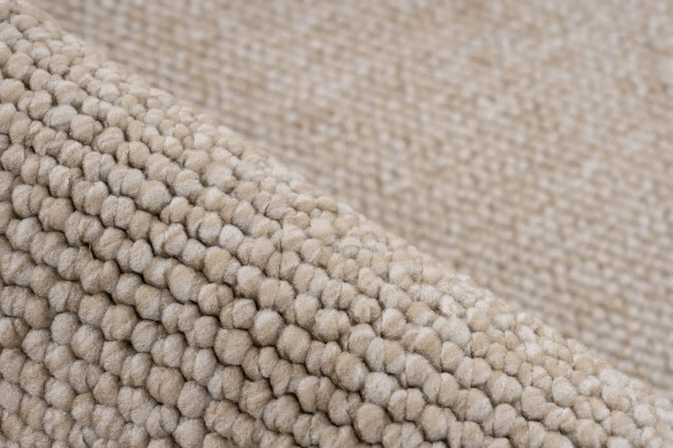 Low-Pile Rug - Helsa Beige Plain