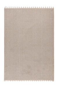 Low-Pile Rug - Helsa Beige Plain