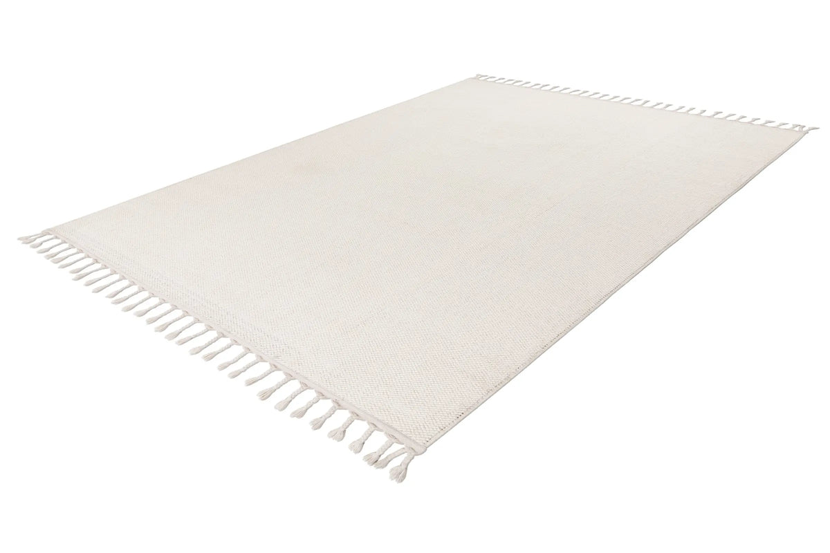 Low-Pile Rug - Helsa Cream Plain