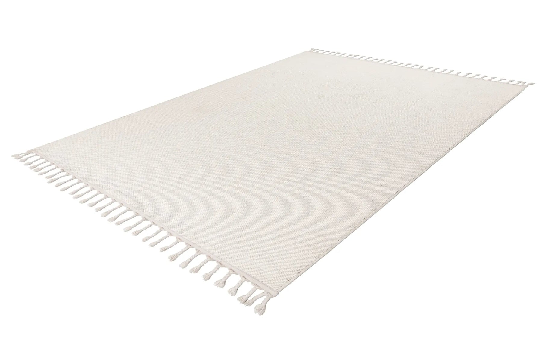 Low-Pile Rug - Helsa Cream Plain