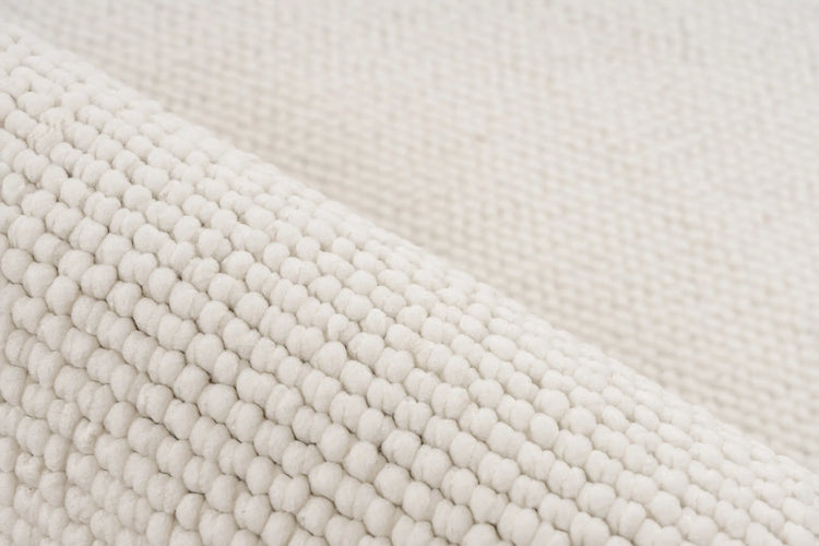 Low-Pile Rug - Helsa Cream Plain
