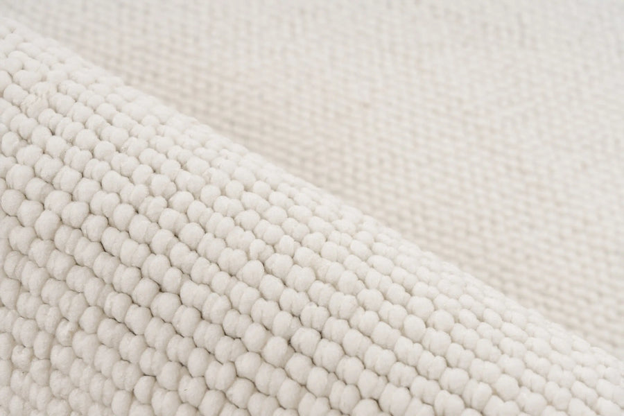 Low-Pile Rug - Helsa Cream Plain