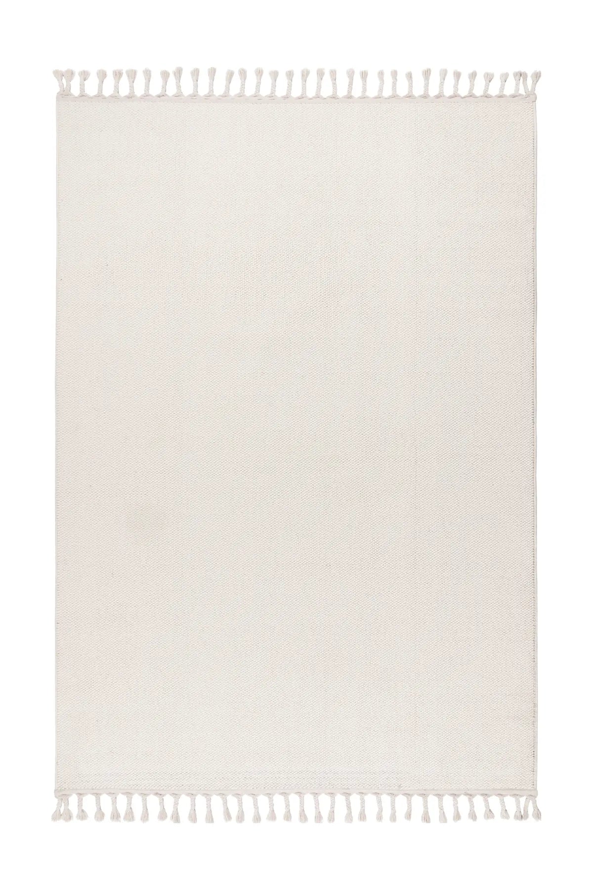 Low-Pile Rug - Helsa Cream Plain