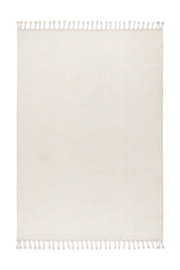 Low-Pile Rug - Helsa Cream Plain