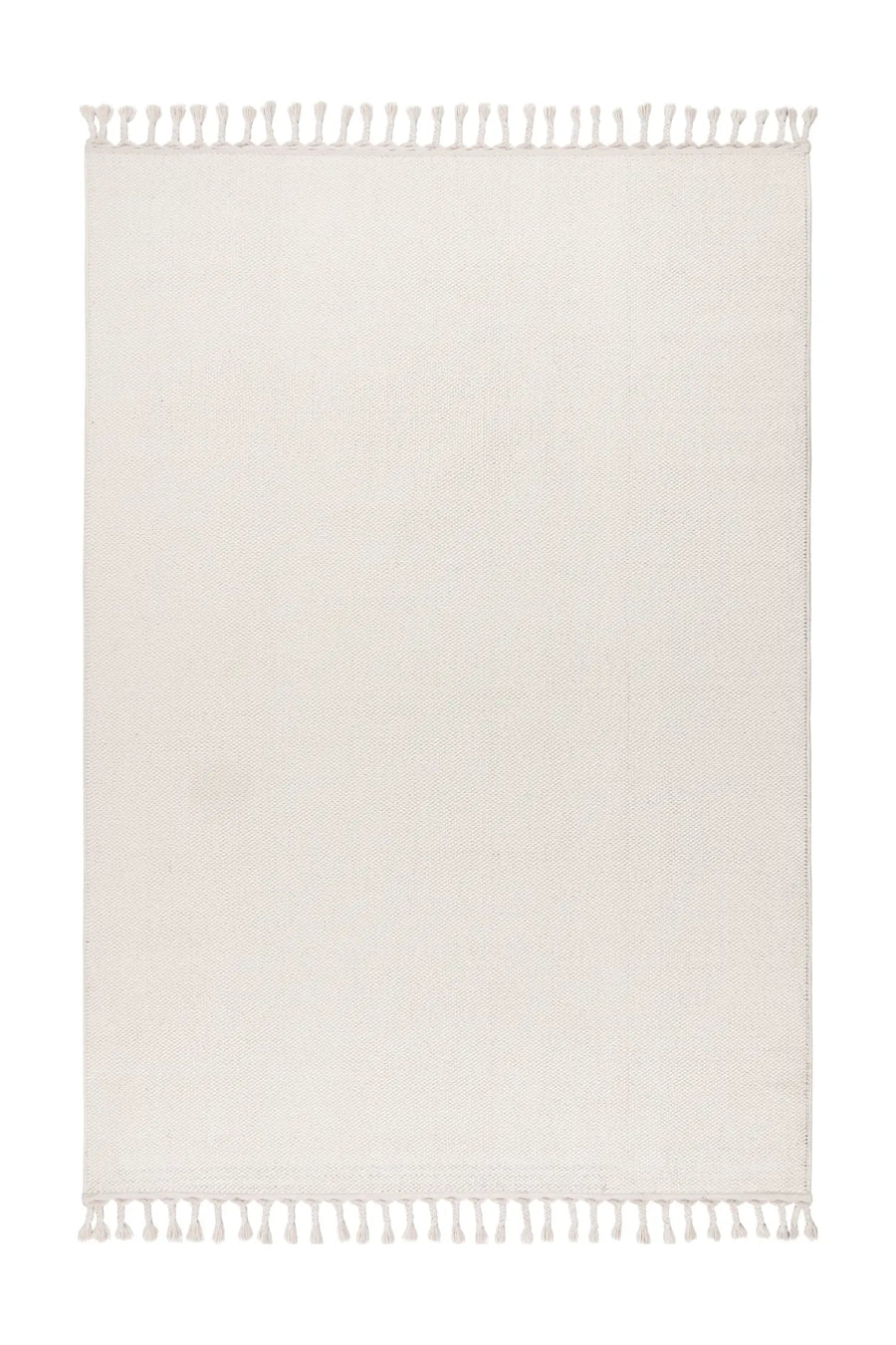 Low-Pile Rug - Helsa Cream Plain