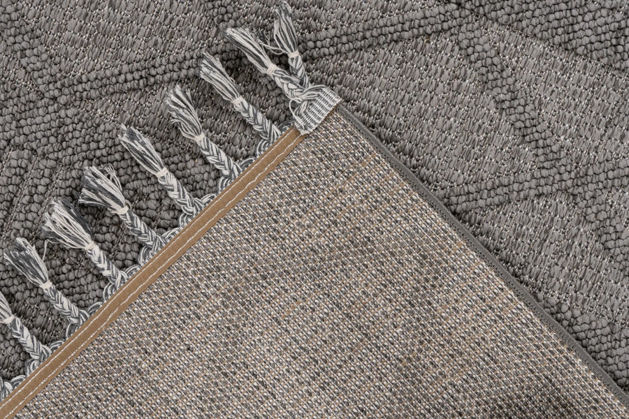 Low-Pile Rug - Helsa Grey