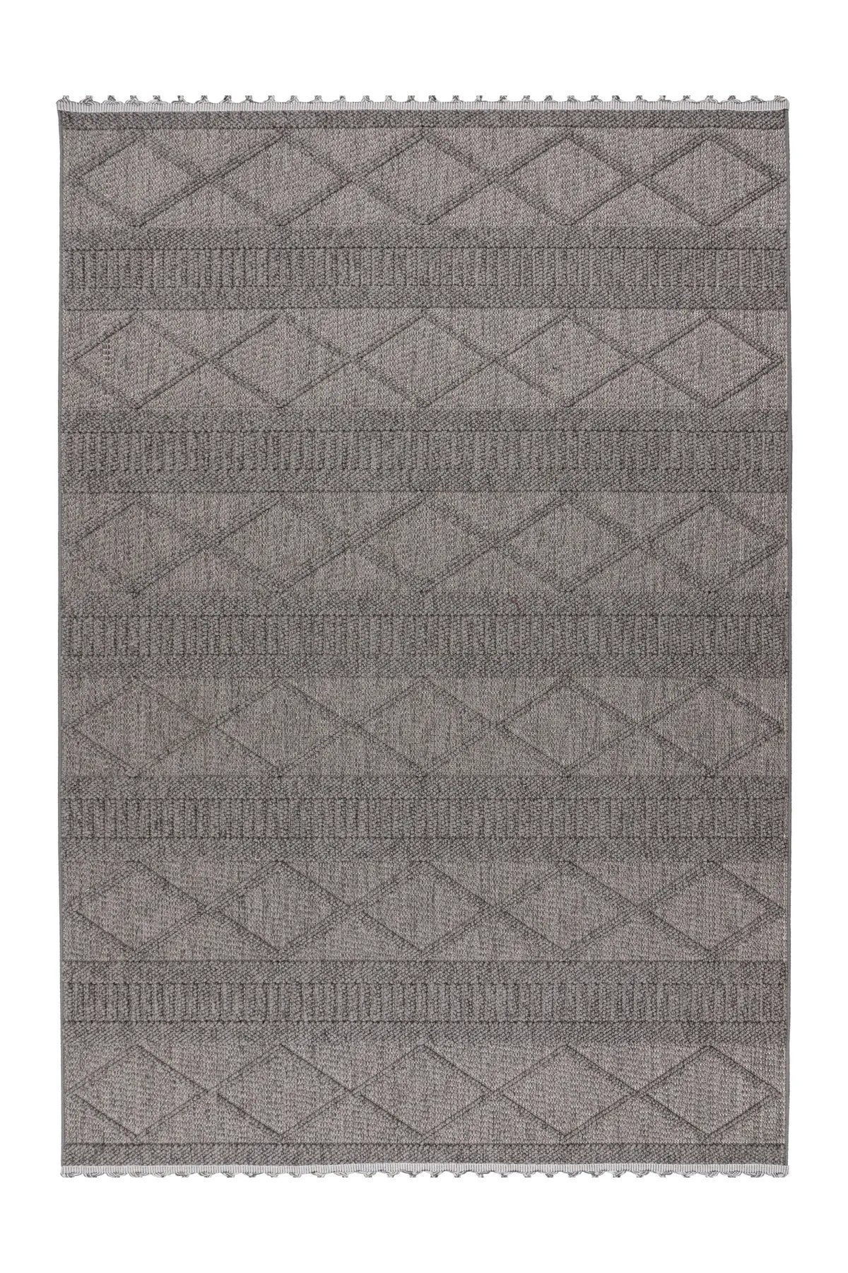 Low-Pile Rug - Helsa Grey