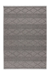 Low-Pile Rug - Helsa Grey