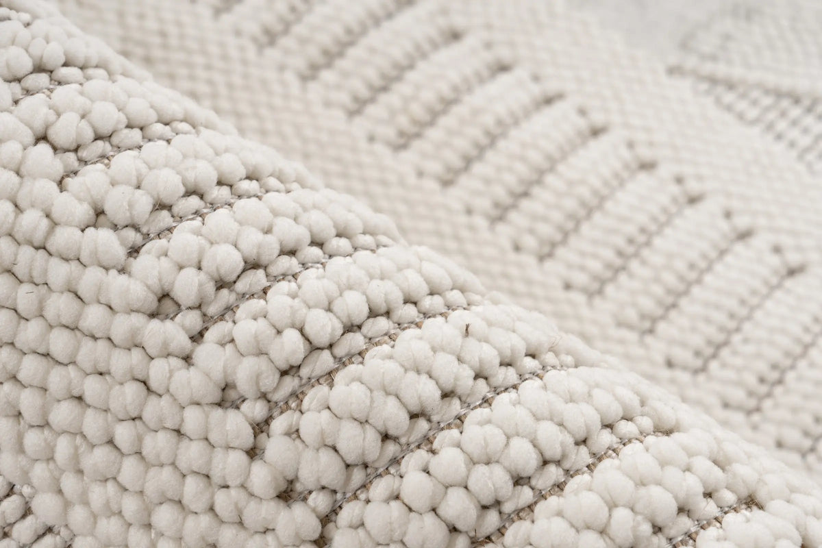 Low-Pile Rug - Helsa Cream