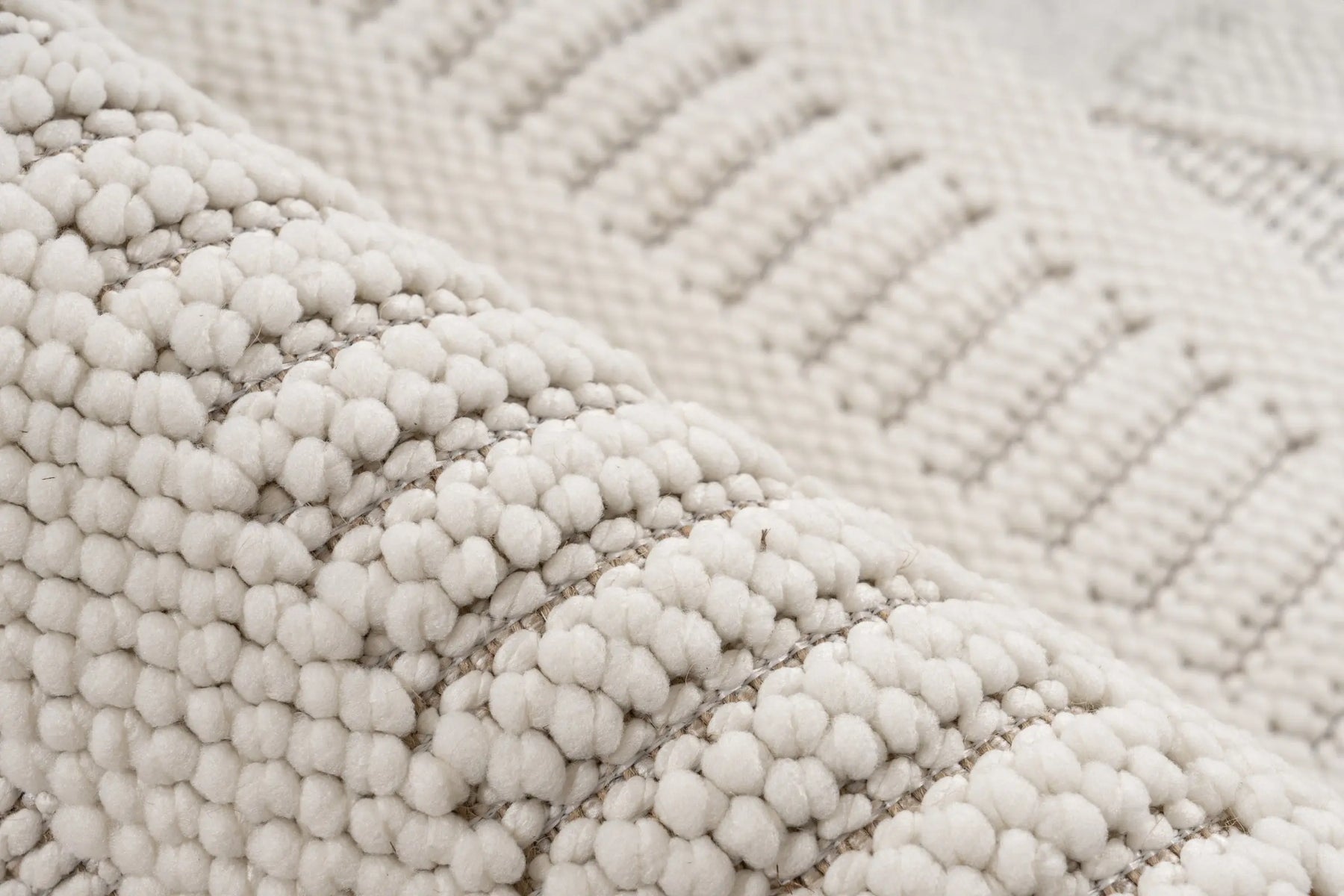 Low-Pile Rug - Helsa Cream
