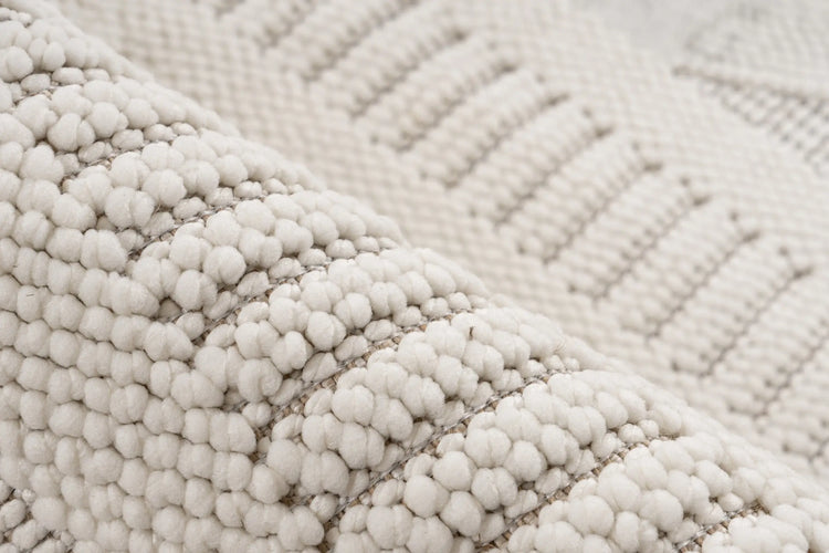 Low-Pile Rug - Helsa Cream