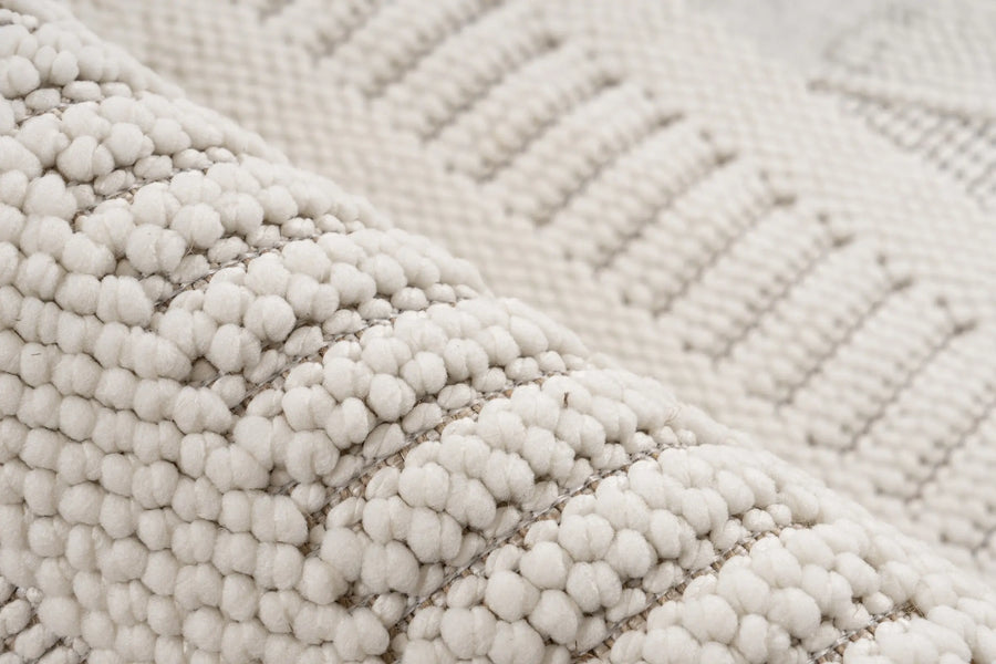 Low-Pile Rug - Helsa Cream