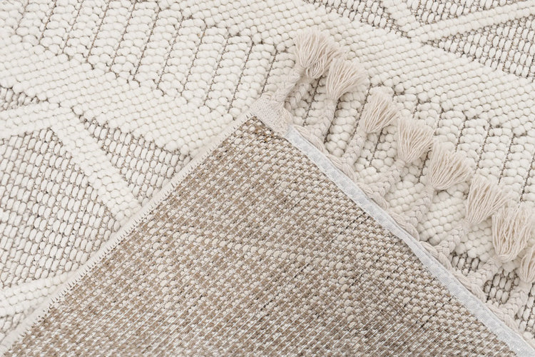 Low-Pile Rug - Helsa Cream