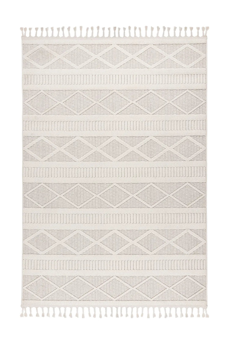 Low-Pile Rug - Helsa Cream