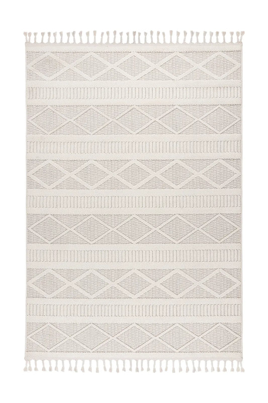Low-Pile Rug - Helsa Cream