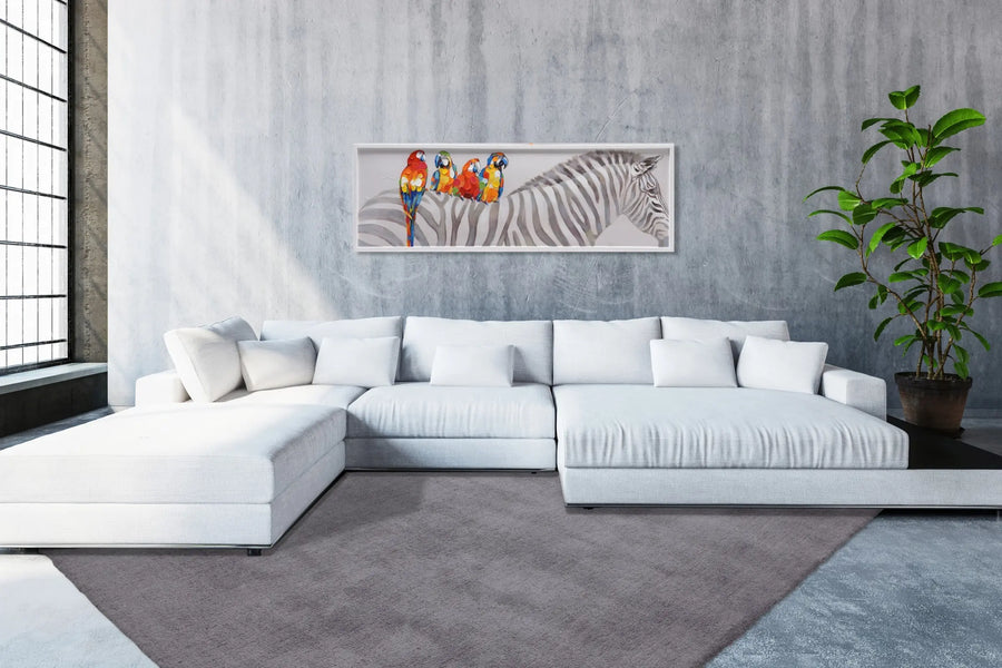 High-Pile Rug - Jurata Silver